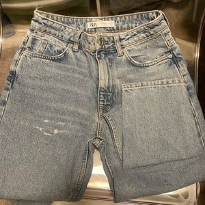 Zara mom jeans size 2